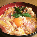 比内地鶏極上親子丼