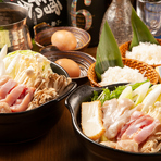 秋田の逸品料理と比内地鶏をお手軽に楽しめるコースです。クーポン5500円⇒5000円