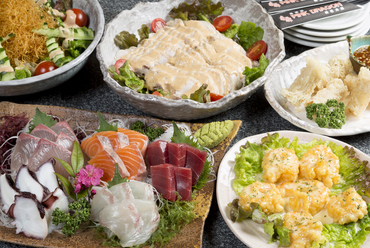 2時間飲み放題付きのお得なコース料理で長崎の味を満喫