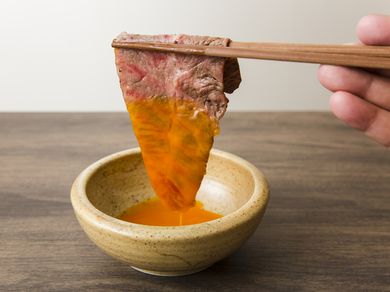 クラシタのすき焼き(卵・一口ライス付)