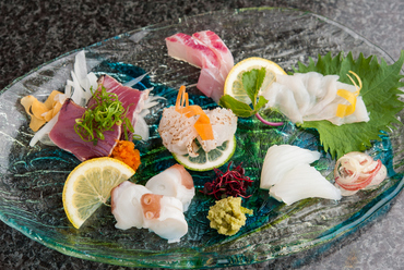 日替わり天然鮮魚のお造り