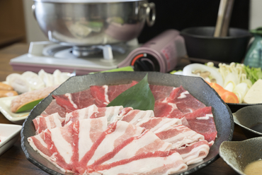 旨味たっぷりのアグーを食べつくせる『アグーづくし しゃぶしゃぶset』