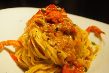 【11/6解禁!!】香箱ガニのパスタ