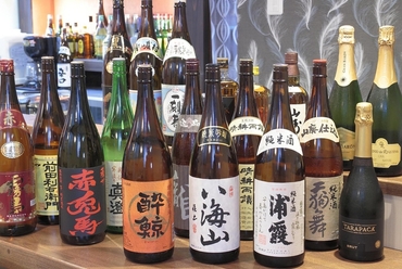 こだわりの食材と厳選された日本酒のマリアージュ