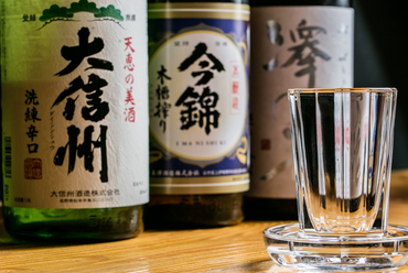 酒店と提携しているからこそ入手しやすい地酒