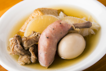 寒い日には食べたくなる『おでん盛り合わせ』