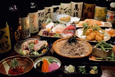 宇都宮駅西口スグ!豊富な日本酒と創作和食で忘年会♩♫