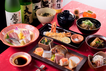 落ち着いた和食店で送別会 歓迎会
