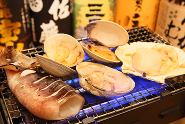 宴会で大活躍、全国各地の漁港直送盛り合わせ『バーベキューセット』
