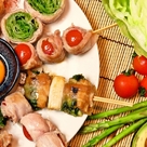 野菜肉巻き串 居酒屋 粋花-suika-