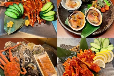海の恵みを贅沢に堪能『焼き蟹と甲羅味噌焼き』
