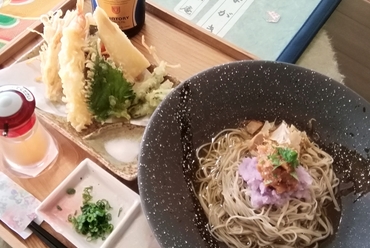 暑い夏にはさっぱり梅おろしそば・うどんとビールで暑気払い
