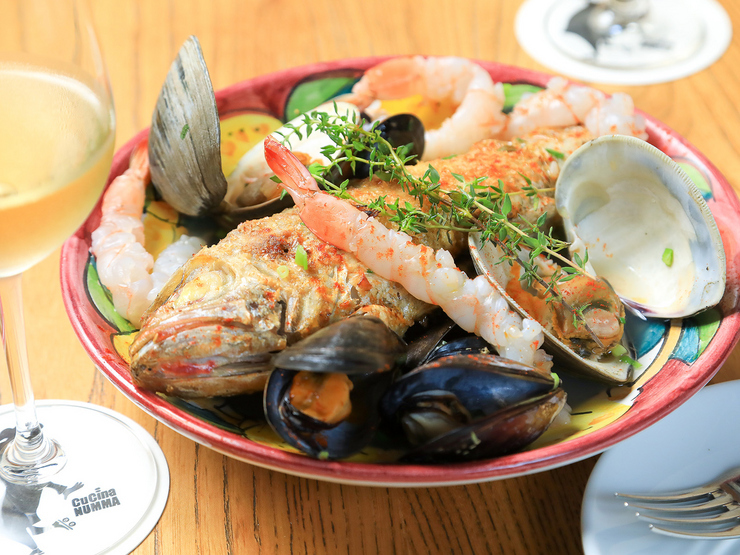 Kanazawa old folk house Italian restaurant cucina NUMMA in Kanazawa