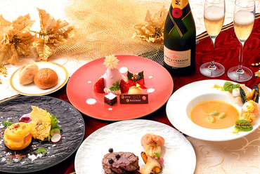 自分流のコースをつくることができるプリフィックススタイルの『アルカンシェールランチ』