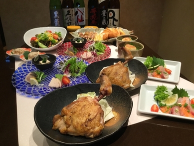 新年会コース ごしき 4500円(税込み)