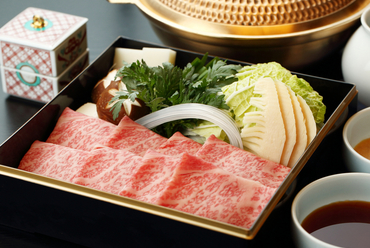A5ランクのとちぎ和牛の中でも特に秀でた牛肉のみを使用『しゃぶしゃぶ会席 とちぎ和牛「匠(たくみ)」』