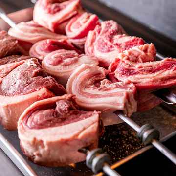 2時間食放題「本格シュラスコ食べ放題」3000円《ビュッフェ付》