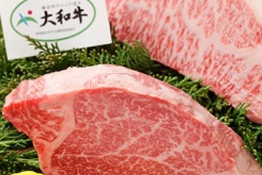 口の中でとろけるような美味しさ『大和牛ステーキ100g』