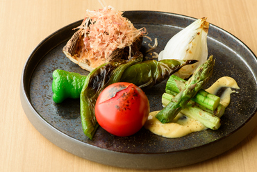 女性に大人気! 季節の滋味とパワーがみなぎる『焼き野菜』