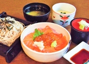 茶碗蒸し、お吸い物付
