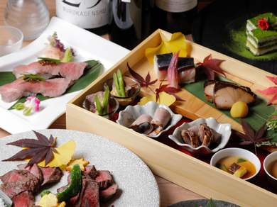 目と舌で楽しむ華やか新年会