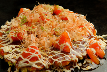 山芋をたっぷりと使ったふんわり食感が店主のこだわり。リピーター続出の『豚玉』