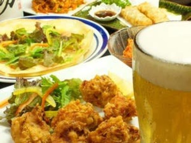 選ぶ2品120分飲み放題付の呑み会コース税込3,000円