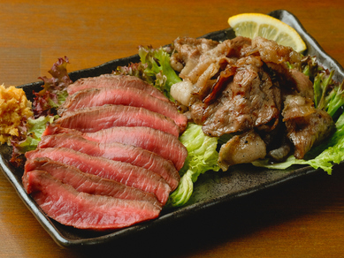 多彩な種類がある野生肉、あばらやハラミといった希少部位も味わうことができる『本日のジビエ』