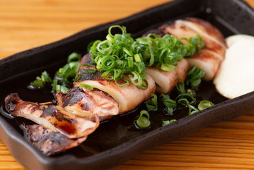香ばしくやわらかな食感の『イカ姿焼き』