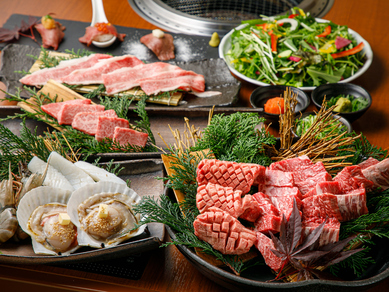 ワンランク上を堪能!『黒毛和牛・厚切り・上焼肉90分食べ放題』
