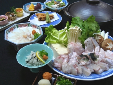 【コロナに負けるなキャンペーン】冬の味覚のフグを思う存分召し上がれ『てっちり(フグコース)』