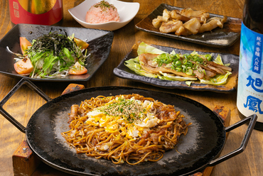 焼きそば食べ放題で、おなかもお財布も大満足の『ねぎ庵コース』