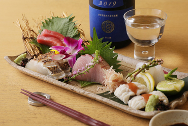 鮮魚のお造り盛り合わせ