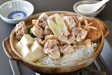 鳥の水炊き鍋(コラーゲン鍋)