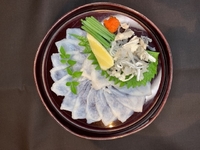 プチふぐ薄造り
