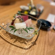 自慢のお刺身
※写真は一例