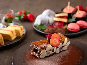 【アフタヌーンティー】ロンネフェルトの紅茶や日本各地の煎茶、季節の和菓子やスイーツ他