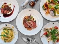 単品メニューからお好きな料理をチョイス。リーズナブルに前菜からメイン料理までお楽しみいただけます。