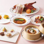 人気の北京ダックや鮮魚の香り蒸しのほか、茨城が誇る「飯村牛」の炒めなど、贅沢なラインナップの全8品。