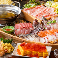 当店人気料理オールスターズの名物満足プラン（2H 飲み放題付き）15名様以上で貸切可能！！