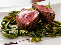 和牛イチボ肉のロティ