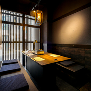 大切な人との食事にも最適な半個室