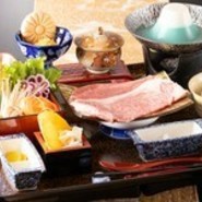 A5甲州和牛青富士しゃぶしゃぶ御前