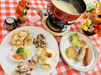 あの有名店のパンが主役！4種のパンを楽しむチーズフォンデュセット♡2名様で&yen;7,000（お1人&yen;3,500）