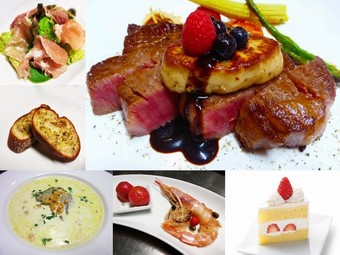 ゴローニャのクリスマスディナーコース