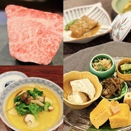  四季折々の素材が彩るおばんざいと炭火焼きの贅沢コース