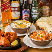 オススメ料理を満喫！『飲み放題付きコース』