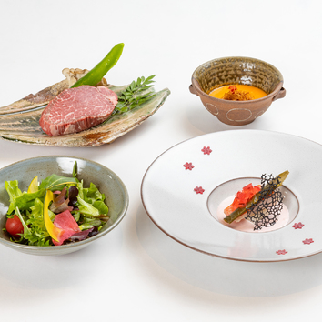 【おすすめランチ】兵庫五国 季節の味覚+乾杯ドリンク付き