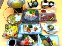 山陰鮮魚・島根和牛・★人気の包み寿司、しじみ汁も入って盛りだくさん！飲み放題90分飲み放題付き！