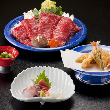 『仙台牛すき焼き会席』　